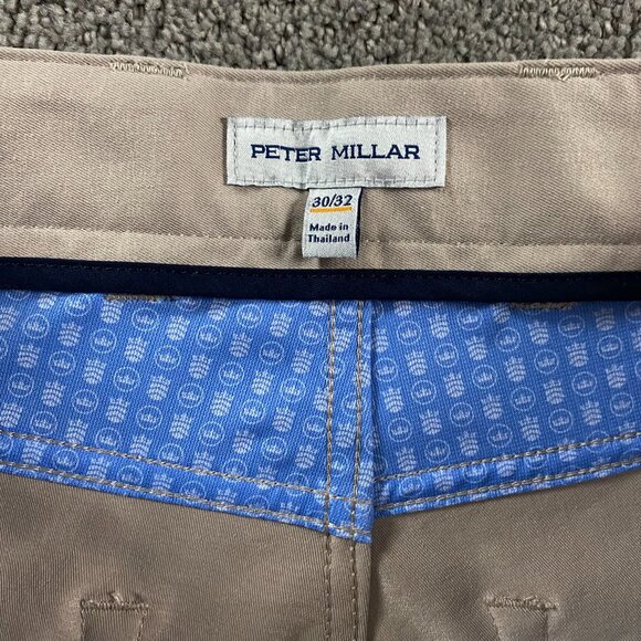Peter Millar Crown Sport Pants Men's 30 x 32 Khaki EB66 Golf Performance NWT NEW - Picture 9 of 15